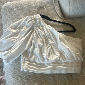 White One-Shoulder top
